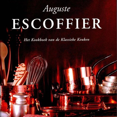 Klassiek kookboek van Escoffier