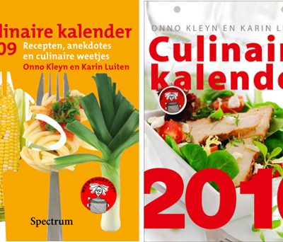 Er komt een Culinaire Kalender 2011