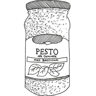 Pesto (niet uit een potje)