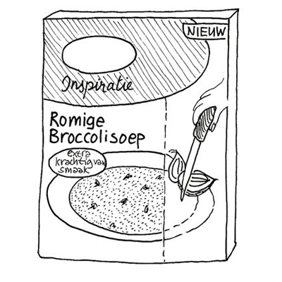 Broccolisoep met 0,5% broccoli