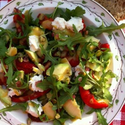 Zomersalade met paprika