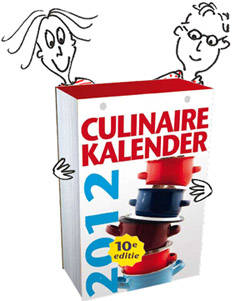 Culinaire kalender 2012 is uit