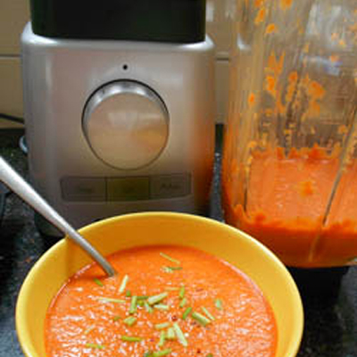 Soep uit de blender