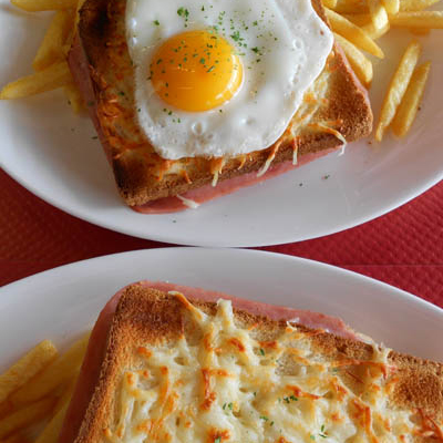 Franse tosti : Croque Monsieur