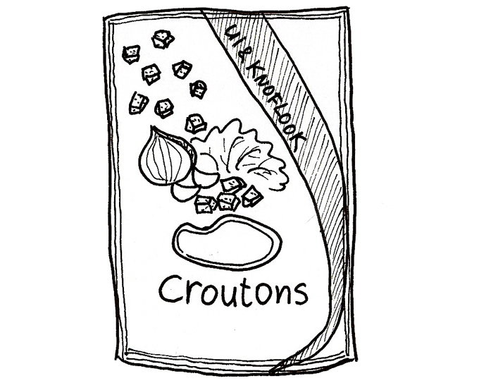 croutons-pakje