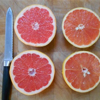 Florida grapefruit vs Jaffa grapefruit