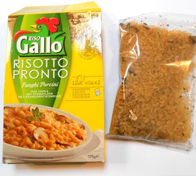 Risotto Gallo uit een pakje