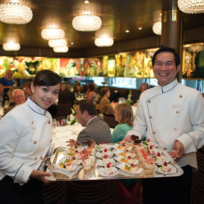 Eten op de Holland America Line