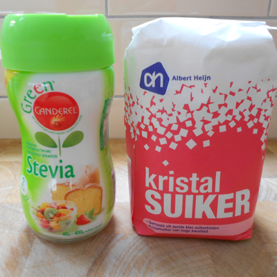 Bah. Bakken met Canderel Stevia