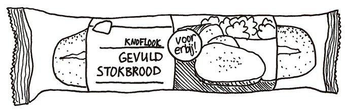 knoflookbrood-pakje