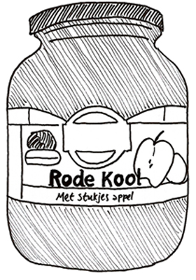 rodekool-potje