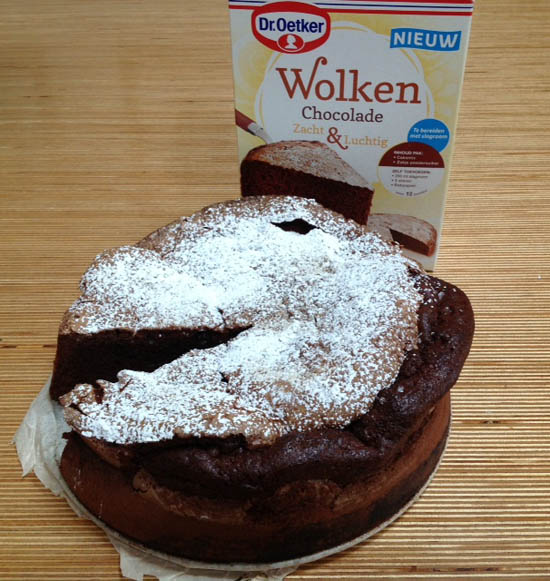 bubbel weten Politieagent Wolkencake Chocoladecake - Koken met Karin