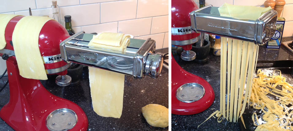 krant Wizard Toegepast Kitchenaid Pasta Maker - Koken met Karin