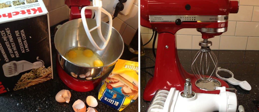 Kitchenaid pasta maker