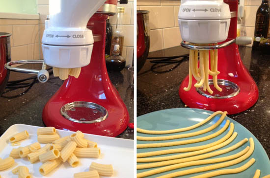 ledematen Ga naar beneden Lijkenhuis Kitchenaid Pasta Maker - Koken met Karin