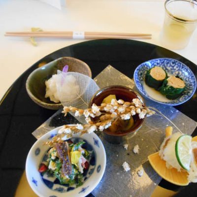 Yamazato diner met sake