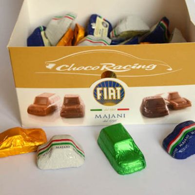 Chocolaatjes Fiat Cremino van Majani