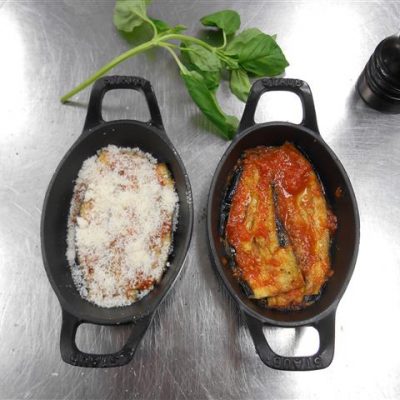 Aubergine parmigiana