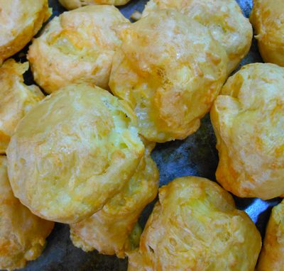 Gougères (kaassoesjes)