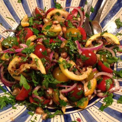 Tomatensalade à la Ottolenghi