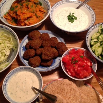 Falafel zonder pakjes en zakjes