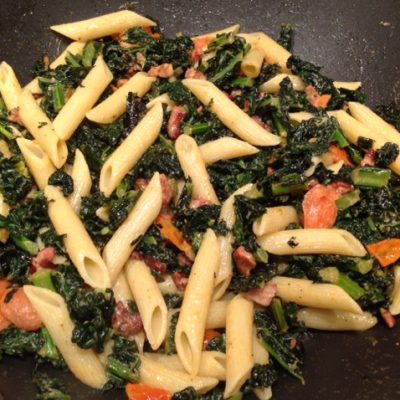 Pasta met cavolo nero