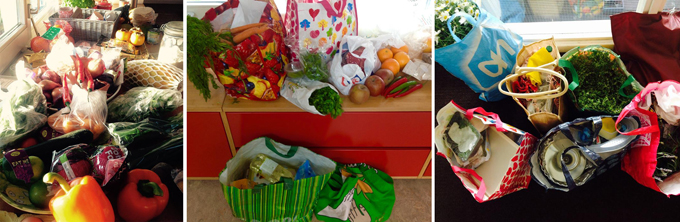 Boodschappen, boodschappen en nog meer boodschappen...