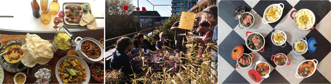 Eigen kiekjes tijdens de fotoshoot. Die van de fotograaf zijn uiteraard véél mooier.