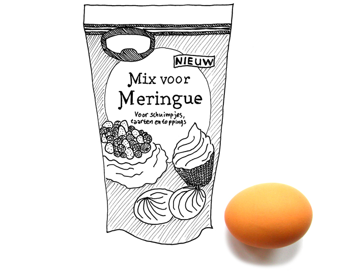 mix voor meringue