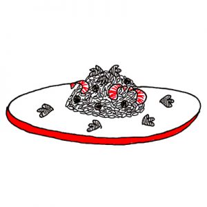 garnalen risotto