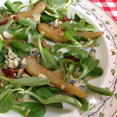 Perensalade met Stilton