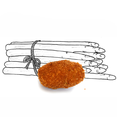 Aspergekroketten