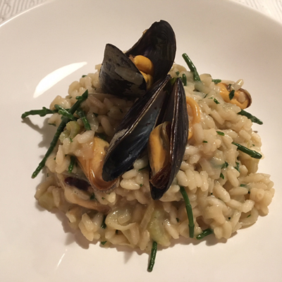 Risotto met mosselen & venkel