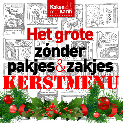 Kerstdiner zonder pakjes & zakjes