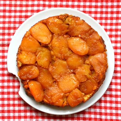 Tarte tatin met gember