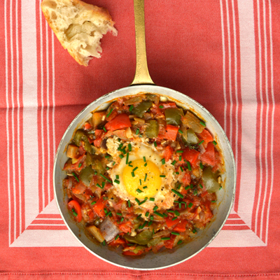 Ratatouille-shakshuka