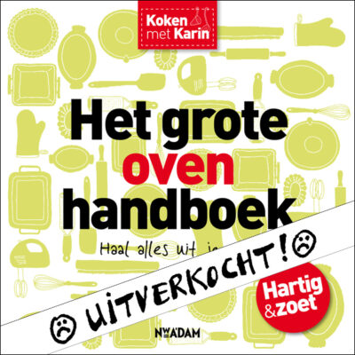 Het grote ovenboek uitverkocht