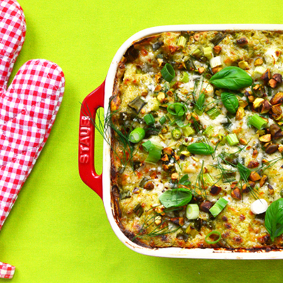 Pistache lasagne