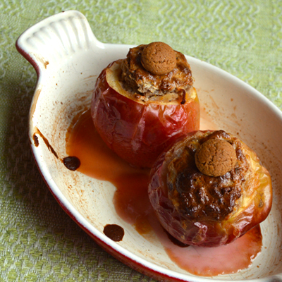 Appels met kruidnootjes